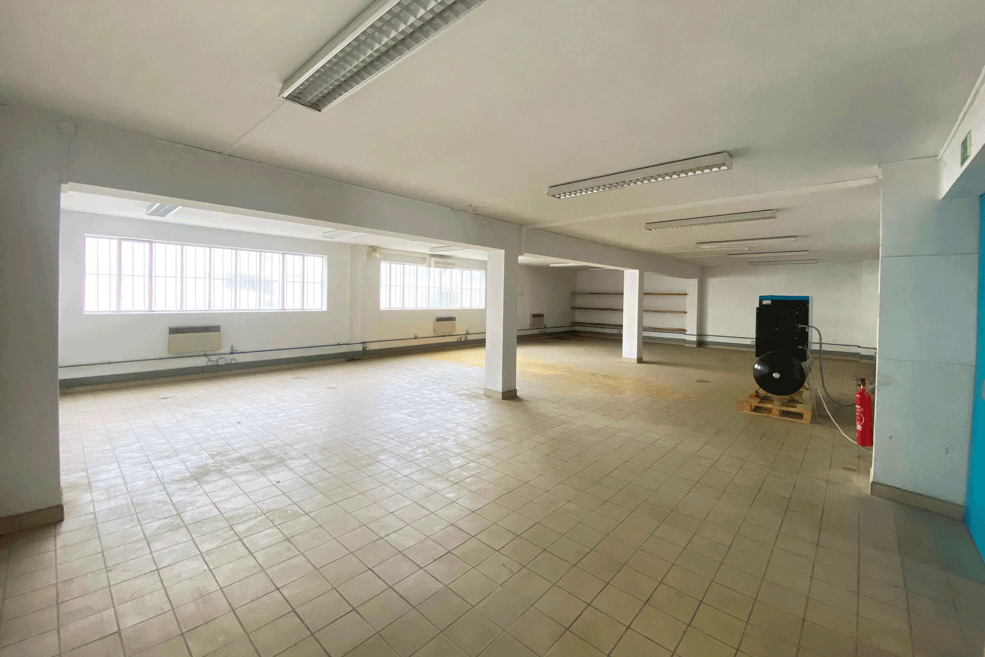 Atelier de 133.2 m² (rez-de-chaussée)